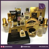د. راشيل طقم 5 قطع من مجموعة الذهب عيار 24 قيراط ومضادة للشيخوخة |  DR.RASHEL24k gold radiance anti aging series 5 piece set