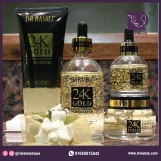 د. راشيل طقم 5 قطع من مجموعة الذهب عيار 24 قيراط ومضادة للشيخوخة |  DR.RASHEL24k gold radiance anti aging series 5 piece set