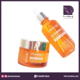 دكتور راشيل فيتامين سي سيروم مرطب للوجه عناية 24 ساعة |  DR.RASHEL Vitamin C Face Serum - Hyaluronic Acid, Brightening, Anti Wrinkle and Anti Aging, Dark Circle