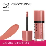 برجوا احمر شفاه اوديشن فيلفت  - 28 شوكوبينك | Bourjois Rouge Edition Velvet Liquid Lipstick 28 Chocopink