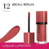 برجوا احمر شفاه اوديشن فيلفت  - 12  | Bourjois Rouge Edition Velvet Liquid Lipstick 12 BEAU BRUN