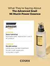 كوزركس إيسنس الحلزون المتقدم 96% لترطيب وتجديد البشرة 100 مل | COSRX Advanced Snail 96 Mucin Power Essence 100ml