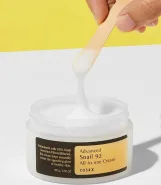 كوزركس كريم الحلزون المتقدم 92% الكل في واحد لترطيب وتجديد البشرة 100 مل | COSRX Advanced Snail 92 All In One Cream 100ml