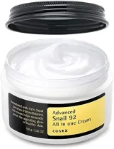 كوزركس كريم الحلزون المتقدم 92% الكل في واحد لترطيب وتجديد البشرة 100 مل | COSRX Advanced Snail 92 All In One Cream 100ml