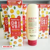 فارم ستاي جل تقشير فيتامين DR-V8 لتفتيح البشرة - 150 مل  |  Farm Stay Brightening DR-V8 Vitamin Peeling Gel 150 ML