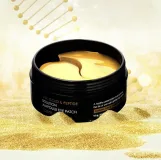 فارم ستاي لاصقة عين أمبولة من الذهب عيار 24 قيراط ومحلول ببتيد 90 جم  |   Farm Stay 24K Gold & Peptide Solution Ampoule Eye Patch 90g