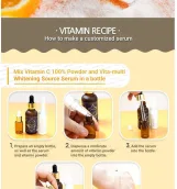 إليزافيكا مصل ميلكي بيجي 30 ملل+مسحوق فيتامين سي 12 جم  |  Elizavecca Milky Piggy Multi Whitening Sauce Serum 30ml + Vitamin C 100% Powder 12g