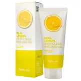 فارم ستاي جل تقشير باليمون 100ملل  |   Farm Stay Real Lemon Deep Clear Peeling Gel 100ml