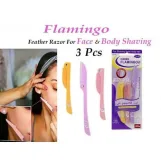 فيذر-فلامينجو  ماكينة حلاقة للوجه والجسم  |   Feather-Flamingo Razor For Face & Body Shaving