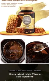 تريزيا محلول جولد هوني الكل في واحد للتبييض ومضاد للتجاعيد - 230 ملل  |  Teresia Gold Honey All-In-One Whitening Anti-Wrinkle Ampoule Solution - 230 ml