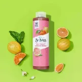 سانت آيفز غسول الجسم  للتقشير بالليمون الوردي والبرتقال 473 ملل  |  St. Ives Exfoliating Pink Lemon & Mandarin Orange Body Wash 473ml