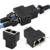 كونفرت كابل انترنت RJ45 تحويل 2*1