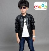 530 جاكيت جلد وسط