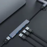 USB-C and USB 3.0 to 7 Ports HUB