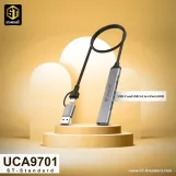 USB-C and USB 3.0 to 7 Ports HUB