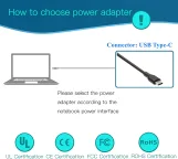 شاحن لاب توب لينوفو Type-c 45W