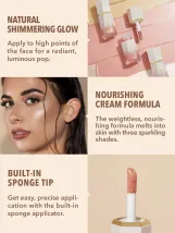 شيجلام هايلايتر سائل لتفتيح البشرة  - تي كيك | SHEGLAM Tea Cake Radiating Liquid Highlighter
