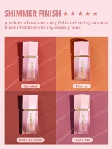 شيجلام بلاشر سائل وملون البشرة- لوف كيك | SHEGLAM love cake - Color Blossom Liquid Blush