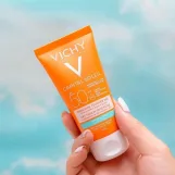 فيشي كابيتال سولي صن بلوك سائل دراي تاتش بمعامل حماية 50+  | Vichy Capital Soleil Mattifying Face Dry Touch SPF50 50ml