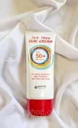 أينليب كريم واقي الشمس ناتشورال ، 50 جرام (عامل حماية 50+ / حماية عالية  PA) | EYENLIP Tea Tree Sun Cream (SPF50+ / RA++++) 50g