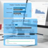 علبة هارد خارجي 2.5 بوصة ساتا الى USB 3.0 من شولي، علبة هارد شفافة محمولة