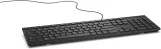 لوحة مفاتيح USB بسلك من dell + hp  - KB216-BK-UK، أسود+معرب ليزر