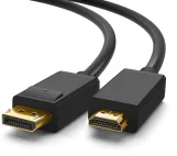 كابل DISPLAY male to HDMI male 1.5M GOLDEN