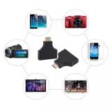 HD Splitter مخرجين HDMI لشاشتين