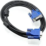 كابل شاشة كمبيوتر vga في جي ايه بطول 1.5 متر بي سي من الكيسة للشاشة