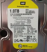WD1003FBYZ-010FB0 - Western Digital RE 1TB 7200RPM SATA 6Gb/S 64MB Cache 3.5-Inch Hard Drive