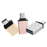 USB 3.1 Type C Male to USB 3.0 A Female Converter USB-C Data Cable OTG Adapter