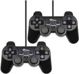 ذراع تحكم كوجر إيجي مزود بانالوج مزدوج سلكي USB-2082