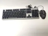 Gaming Keyboard and Colorful Backlit Combo Gaming Mouse - T200