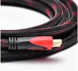 Hdmi cable 5 meter - red and black,