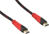 Hdmi cable 5 meter - red and black,