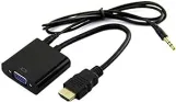 HDMI Male to VGA Female Video Converter