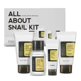 كوزركس مجموعة الحلزون للعناية الكاملة بالبشرة 4 قطع | COSRX All About Snail Kit 4 Step