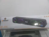 Portable Chargable Bluetooth Sound Bar Speaker RGB Heavy Bass Usb Sd Card Aux GT -419 Black RGB GAMING