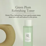 بيوتي اوف جوسون تونر منعش بالاحماض و بخلاصة البرقوق الاخضر - 150 مل  |  BEAUTY OF JOSEON GREEN PLUM REFRESHING TONER AHA + BHA 150ML