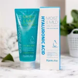 فارم ستاي جل مهدئ حمض الهيالورونيك مالتي أكوا 200 مل  |  Farm stay Hyaluronic Acid Moist and Mild Gel Foam 200 ML