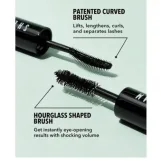 شيجلام ماسكارا الكل في واحد تكثيف وتطويل الرموش وضد المياه، باللون الأسود | SHEGLAM ALL-IN-ONE VOLUME & LENGTH MASCARA-Waterproof BLACK