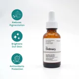 ذا أورديناري سيروم حمض أسكوربيك 8% + ألفا أربوتين 2% لتفتيح وتوحيد لون البشرة 30 مل | The Ordinary Ascorbic Acid 8% + Alpha Arbutin 2% 30ml