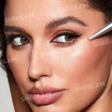 شيجلام ايلاينر محدد عيون سائل مقاوم للماء يدوم طوال اليوم- اسود  0.5 مل  |   SHEGLAM WATERPROOF LIQUID EYELINER THAT LASTS ALL DAY- BLACK 0.5ML