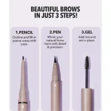 شيجلام مجموعة سو أبروسينج للحواجب - شوكولاتة ( 2قطع )  | SHEGLAM SO ABROWSING BROW KIT-CHOCOLATE