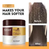 كارسيل ماسك الكولاجين لإصلاح الشعر بعمق بزيت الأرجان والكولاجين 500 مل |  Karseell Collagen Hair Treatment Argan Oil Collagen Hair Mask Essence 500ml