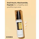 كوزركس كريم مرطب للعين بخلاصة الحلزون والبيبتيدات لتقليل التجاعيد والهالات 25 مل | COSRX Advanced Snail Peptide Eye Cream 25ml