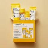 سام باي مي مجموعة البداية ضد البثور يوجا نياسين لتفتيح وعلاج البقع 4 قطع | SOME BY MI Yuja Niacin Anti Blemish Starter Kit 4pcs
