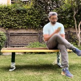 outdoor bench