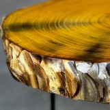 Light Brown Side Table from Berry Wood