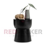 Blacked Mushroom Stools Tables